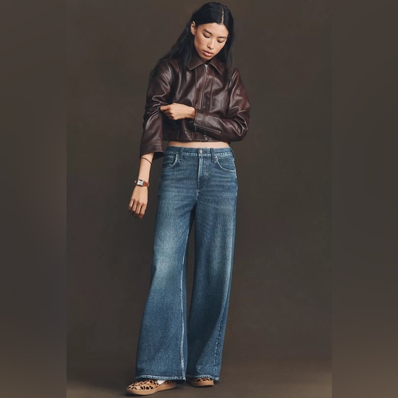 RAG & BONE Miramar Sofie Wide Leg Jeans 28 - Picture 2 of 6